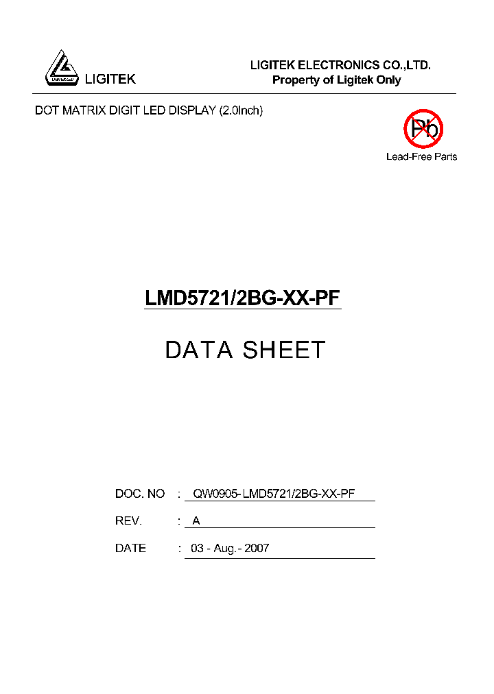 LMD5721-2BG-XX-PF_4572934.PDF Datasheet