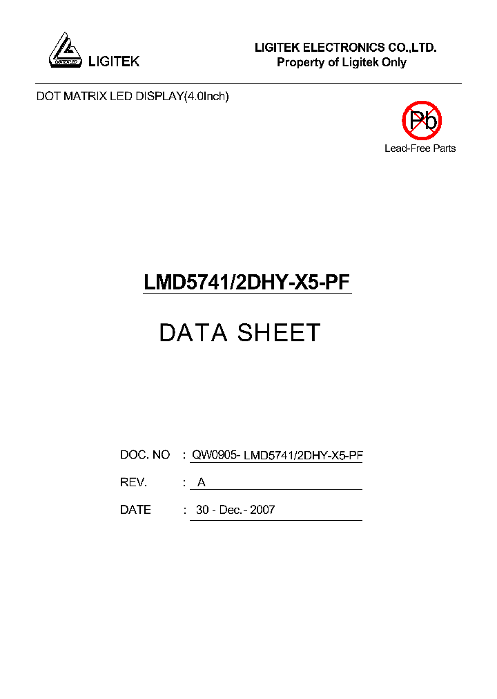 LMD5741-2DHY-X5-PF_4783951.PDF Datasheet