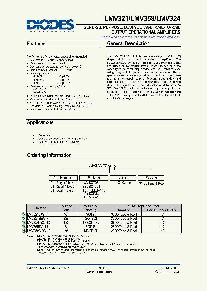 LMV324TSG-13_4455337.PDF Datasheet