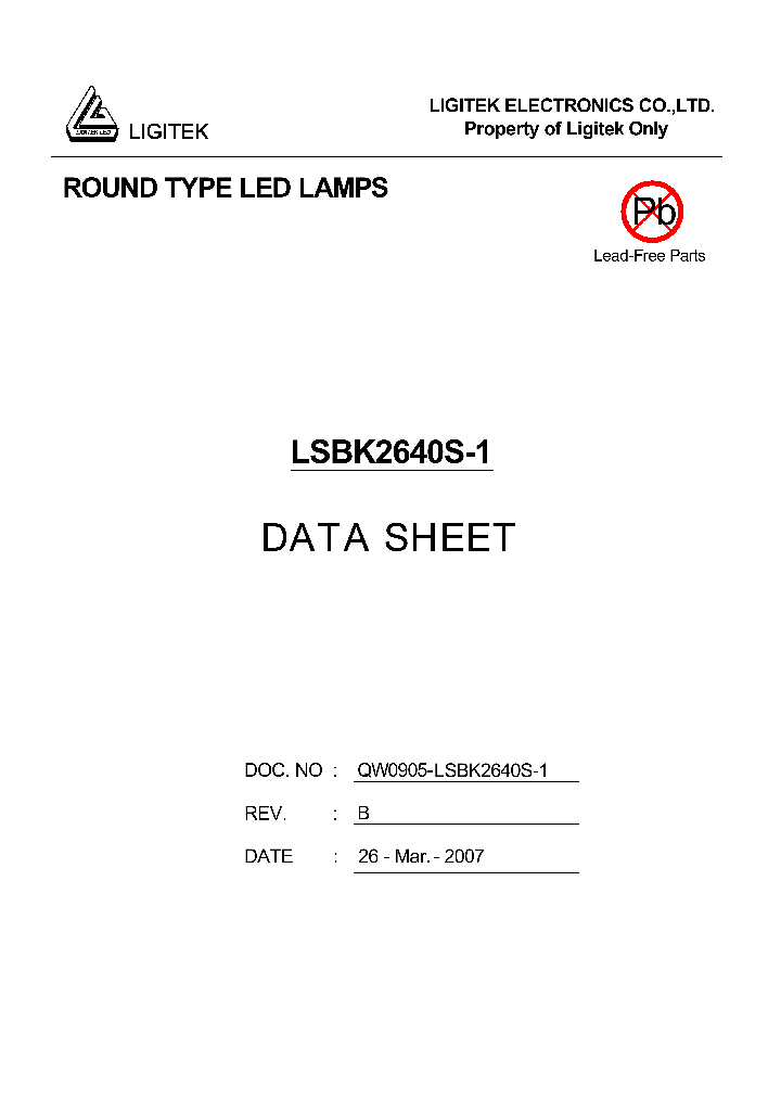 LSBK2640S-1_4706150.PDF Datasheet