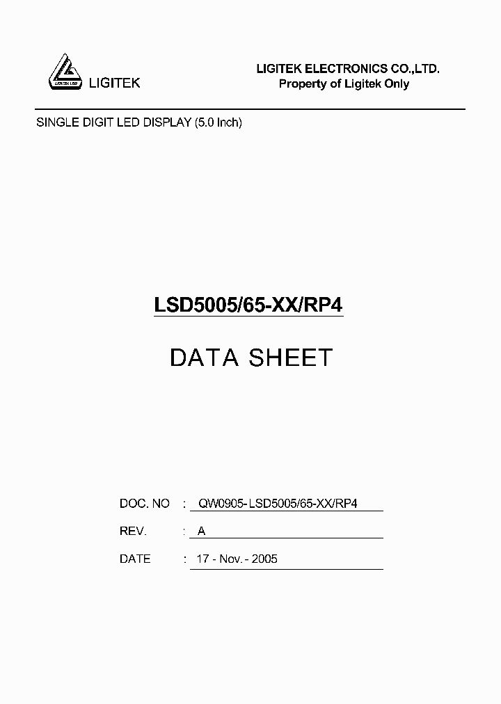 LSD5005-65-XX-RP4_4538425.PDF Datasheet