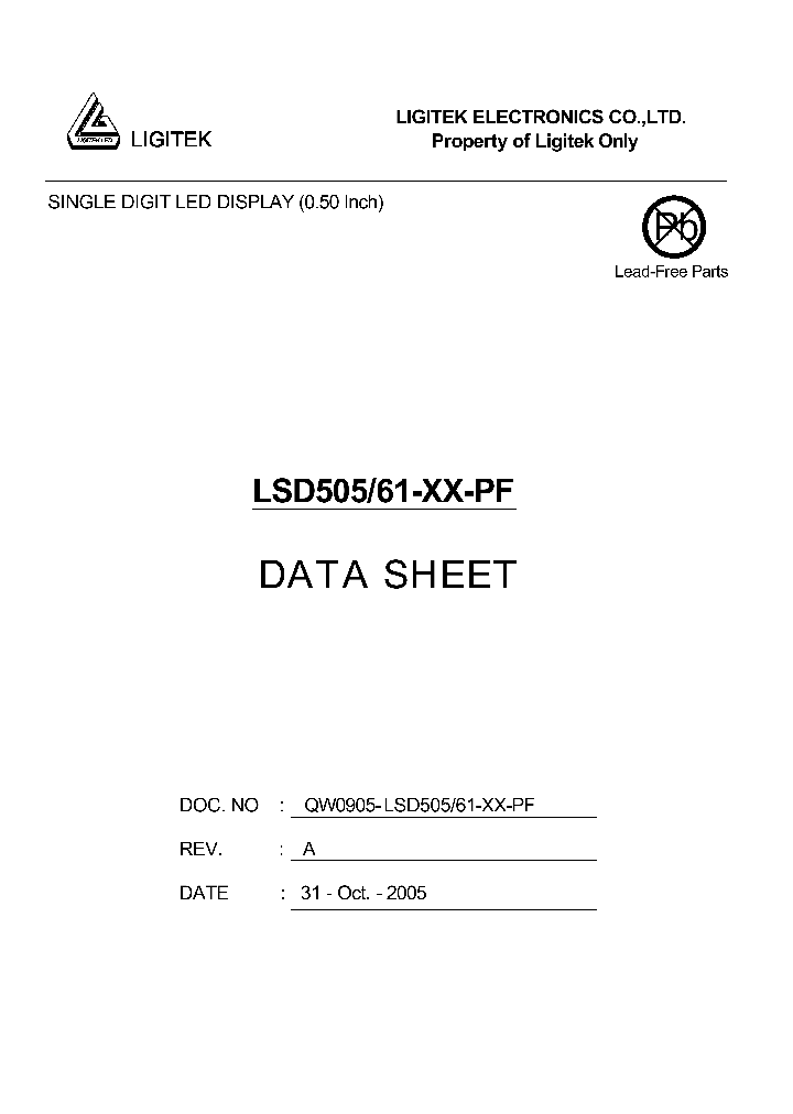LSD505-61-XX-PF_4669733.PDF Datasheet