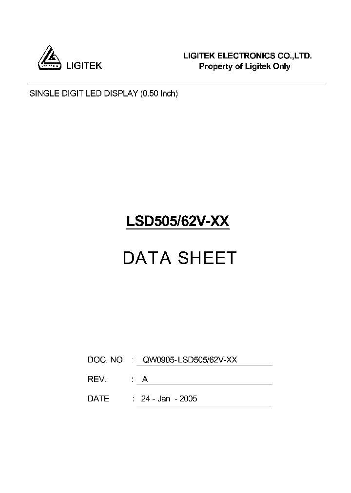 LSD505-62V-XX_4669740.PDF Datasheet