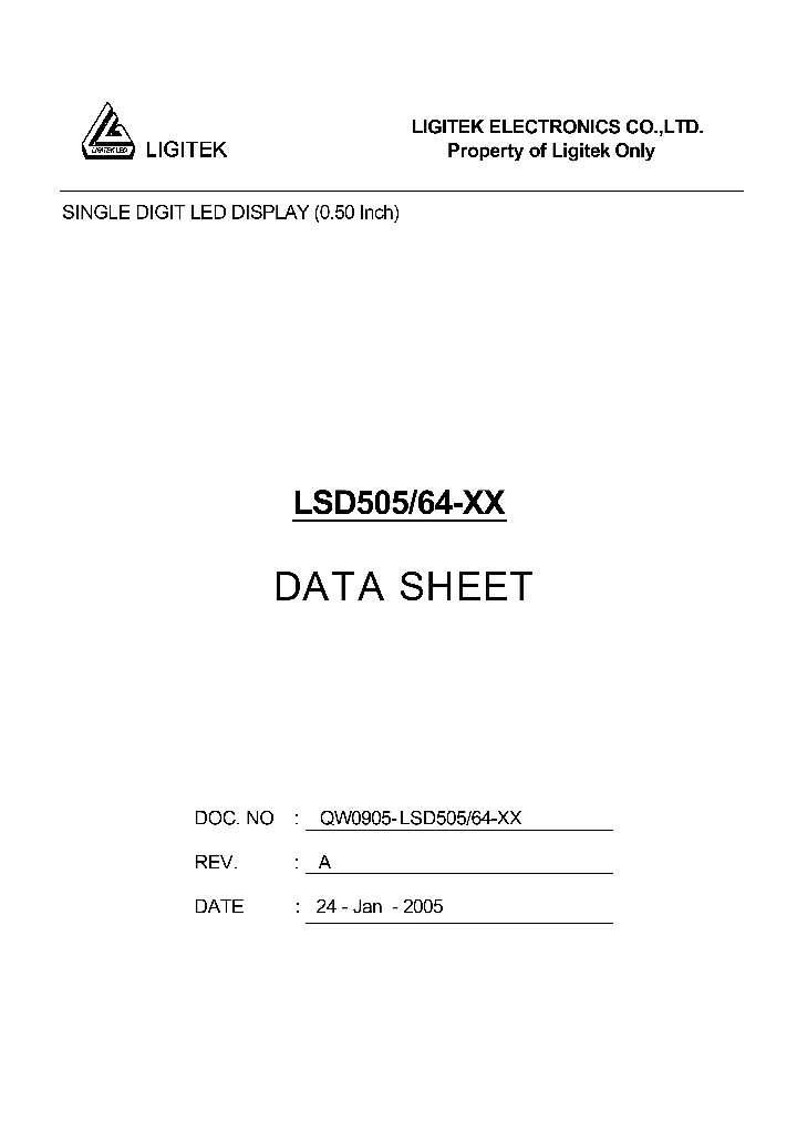 LSD505-64-XX_4669742.PDF Datasheet