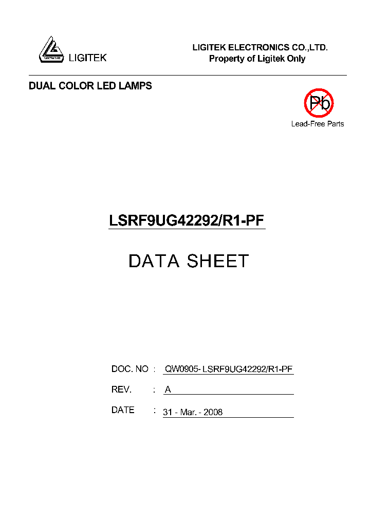 LSRF9UG42292-R1-PF_4908498.PDF Datasheet