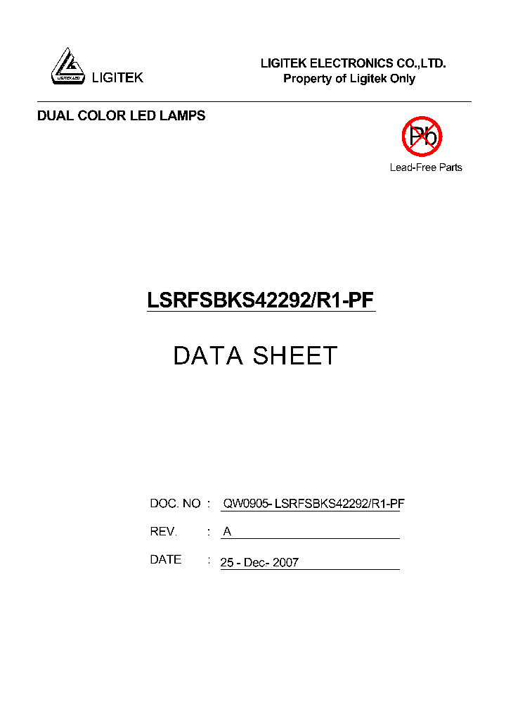 LSRFSBKS42292-R1-PF_4908499.PDF Datasheet