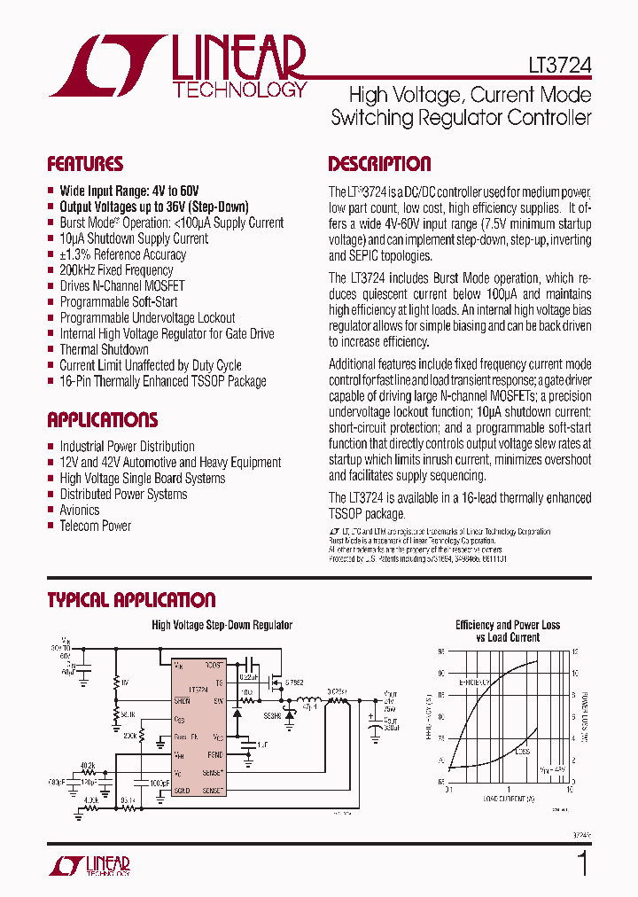 LT3724EFE-PBF_4299866.PDF Datasheet