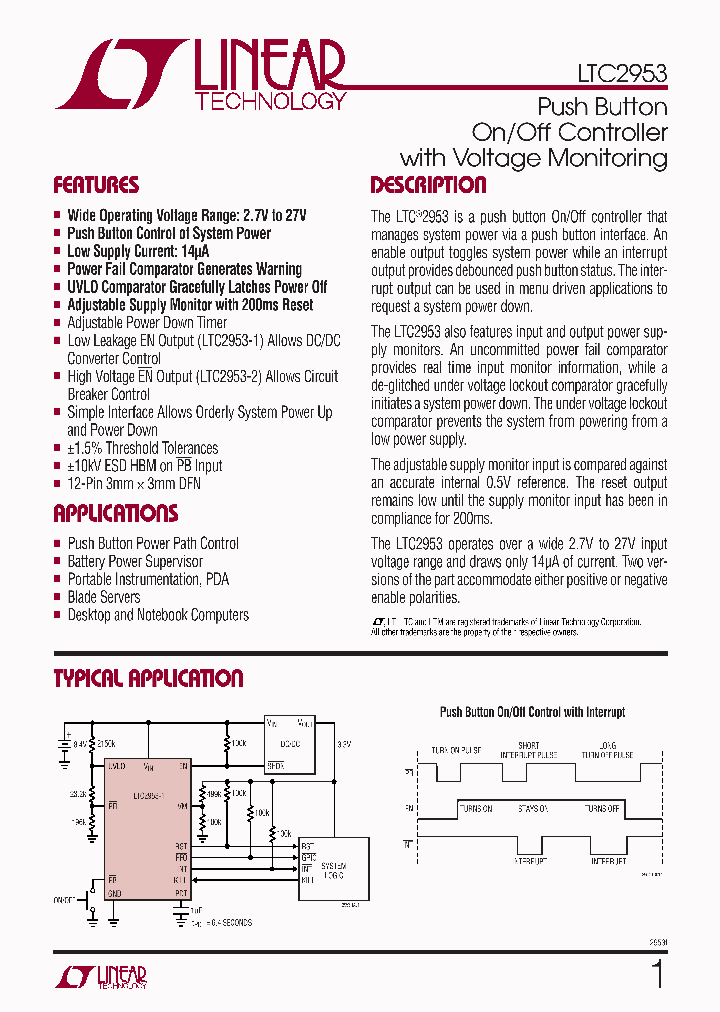 LTC2953IDD-1-PBF_4463320.PDF Datasheet