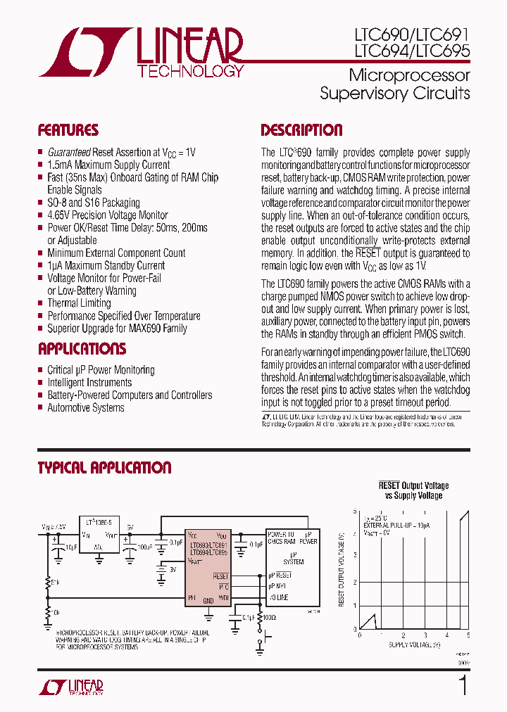 LTC694CS8-PBF_4568252.PDF Datasheet