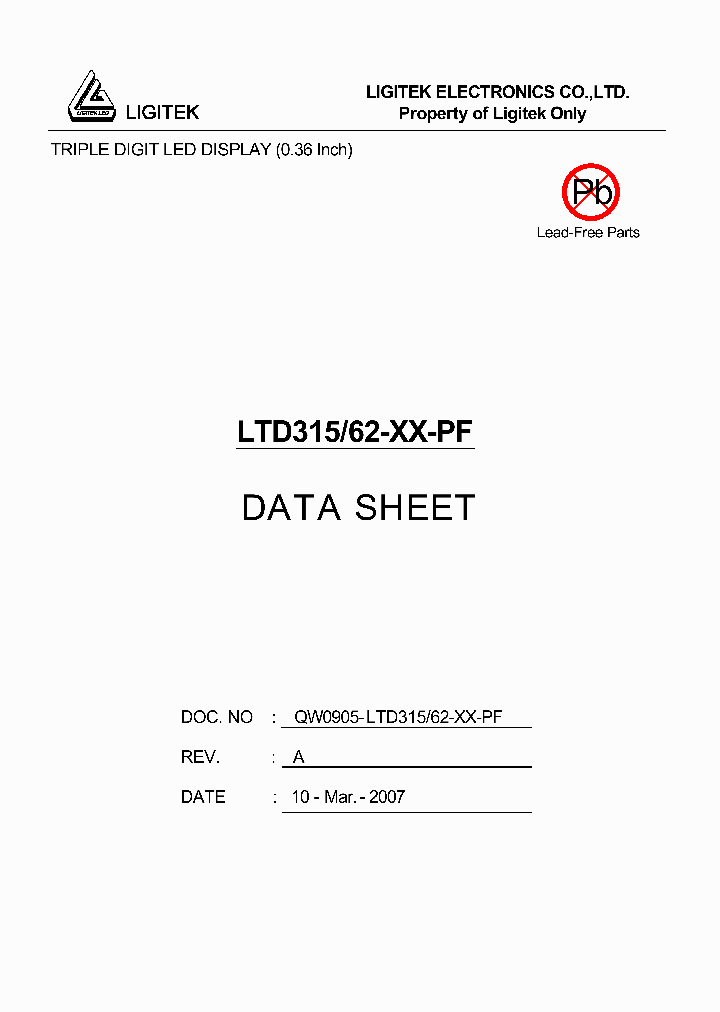 LTD315-62-XX-PF_4819106.PDF Datasheet