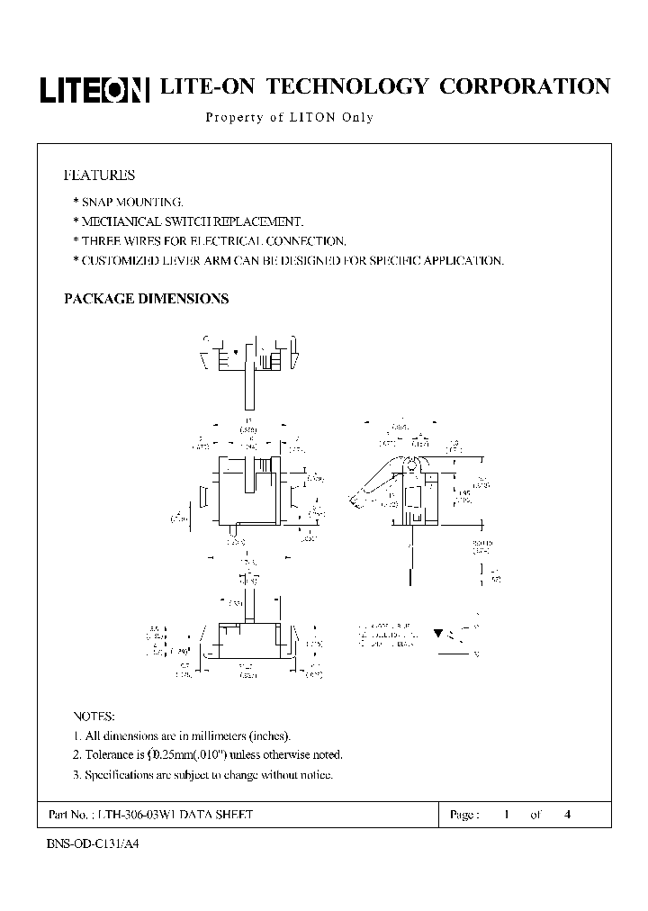 LTH-306-03W1_4867385.PDF Datasheet