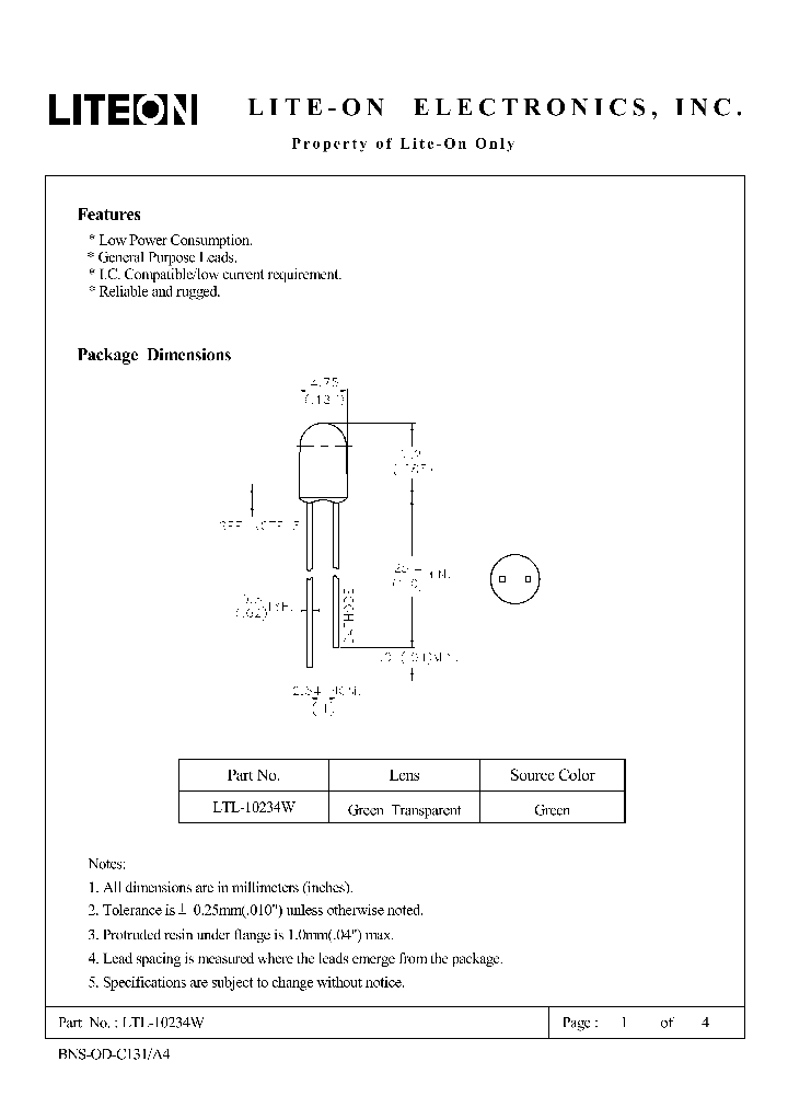 LTL-10234W_4717874.PDF Datasheet