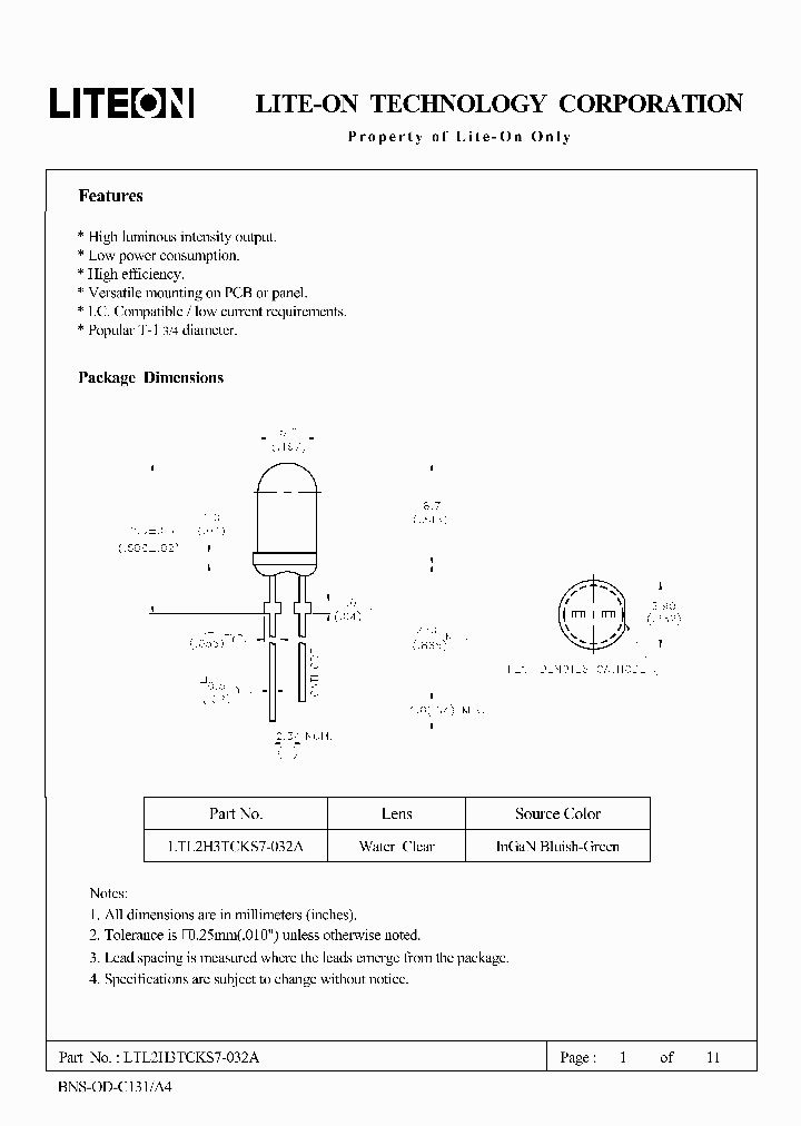 LTL2H3TCKS7-032A_4545930.PDF Datasheet