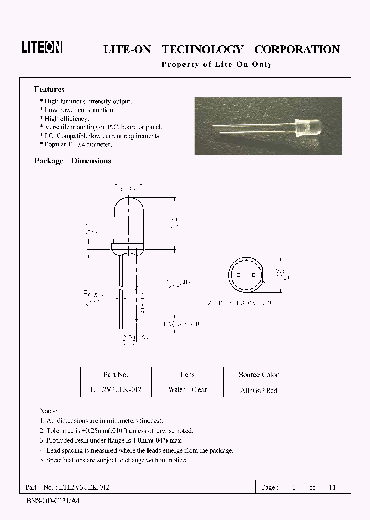 LTL2V3UEK-012_4640136.PDF Datasheet