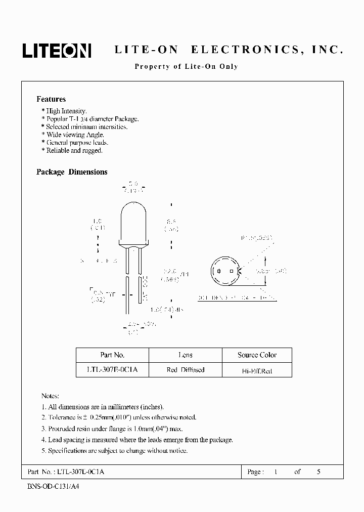 LTL-307E-0C1A_4570190.PDF Datasheet