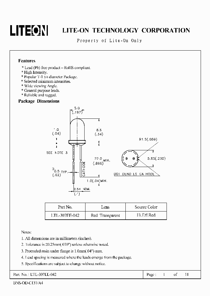 LTL-307EE-042_4570199.PDF Datasheet
