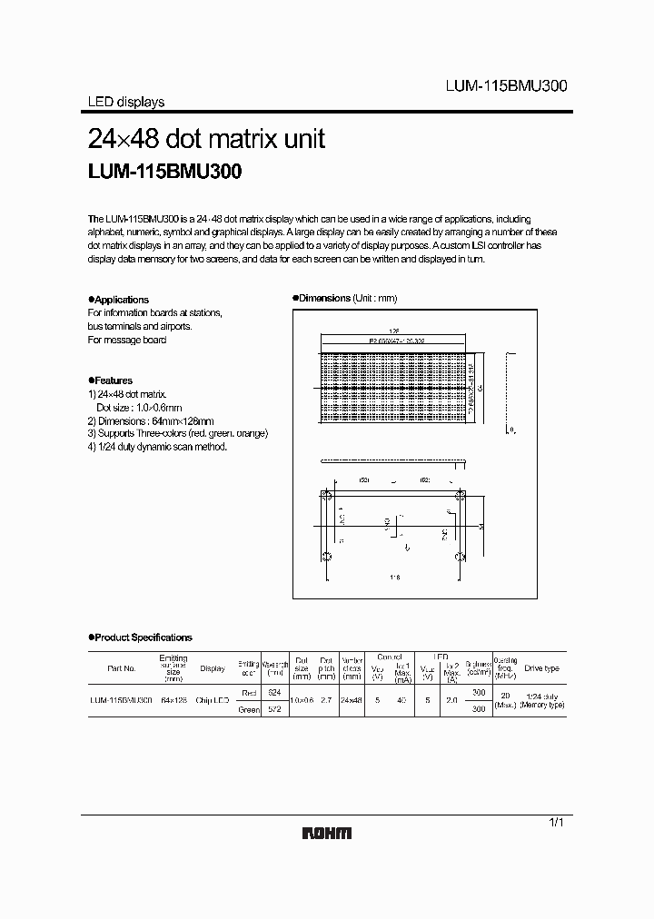 LUM-115BMU300_4718045.PDF Datasheet
