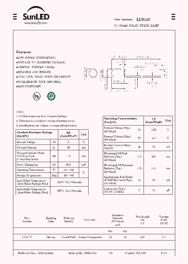 LUS11C_4624974.PDF Datasheet