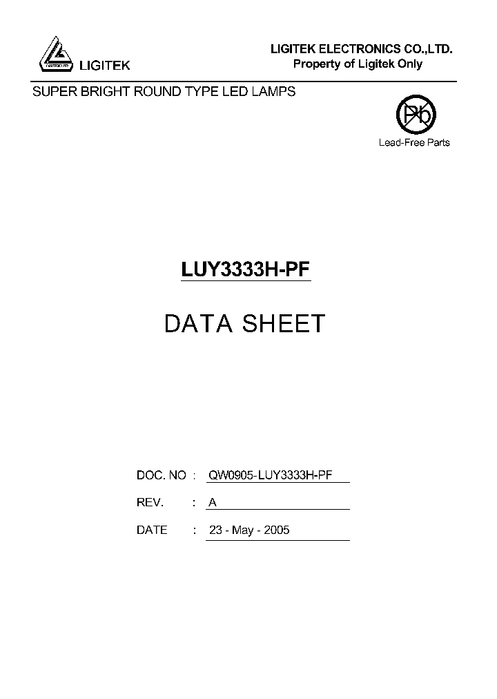 LUY3333H-PF_4898552.PDF Datasheet
