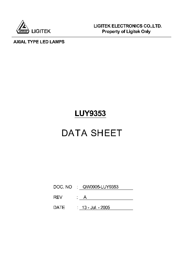 LUY9353_4565445.PDF Datasheet