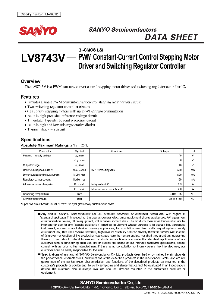 LV8743V_4403952.PDF Datasheet