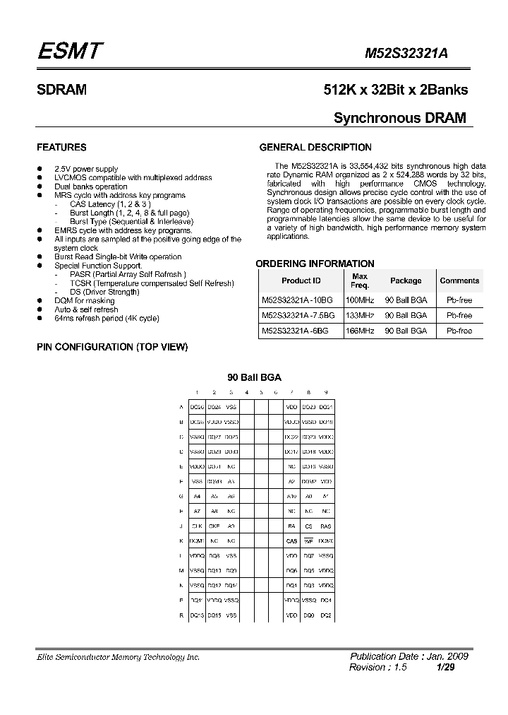 M52S32321A-75BG_4472549.PDF Datasheet