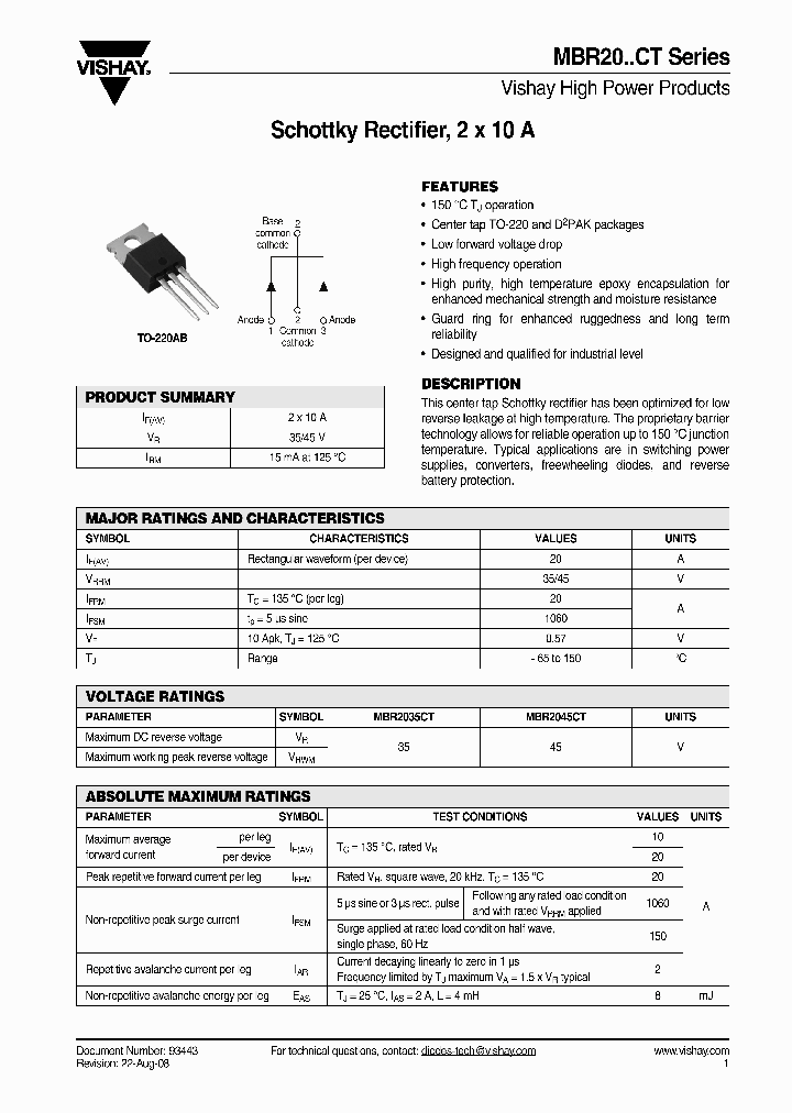 MBR2035CT08_4848791.PDF Datasheet