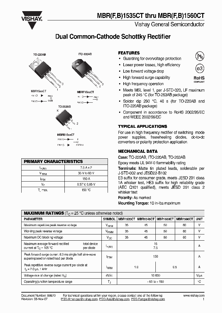 MBRB1545CT_4255423.PDF Datasheet