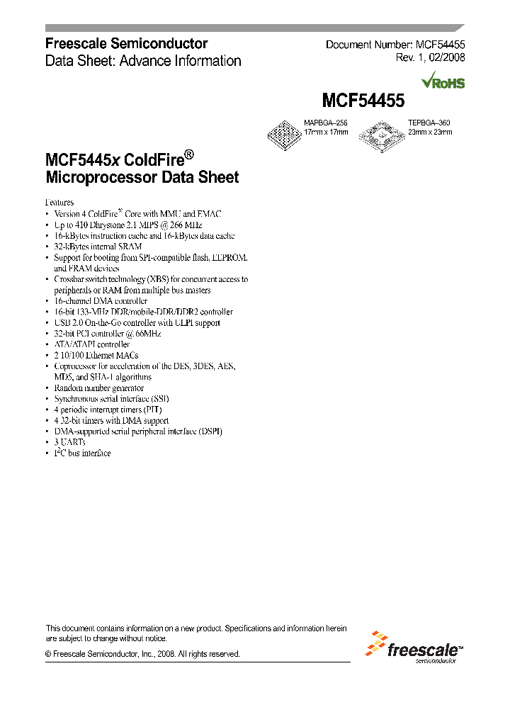 MCF54450VM180_4174658.PDF Datasheet