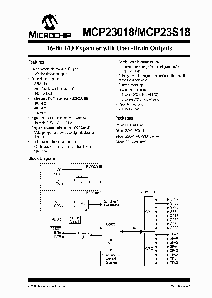 MCP23018T-EMJ_4501251.PDF Datasheet