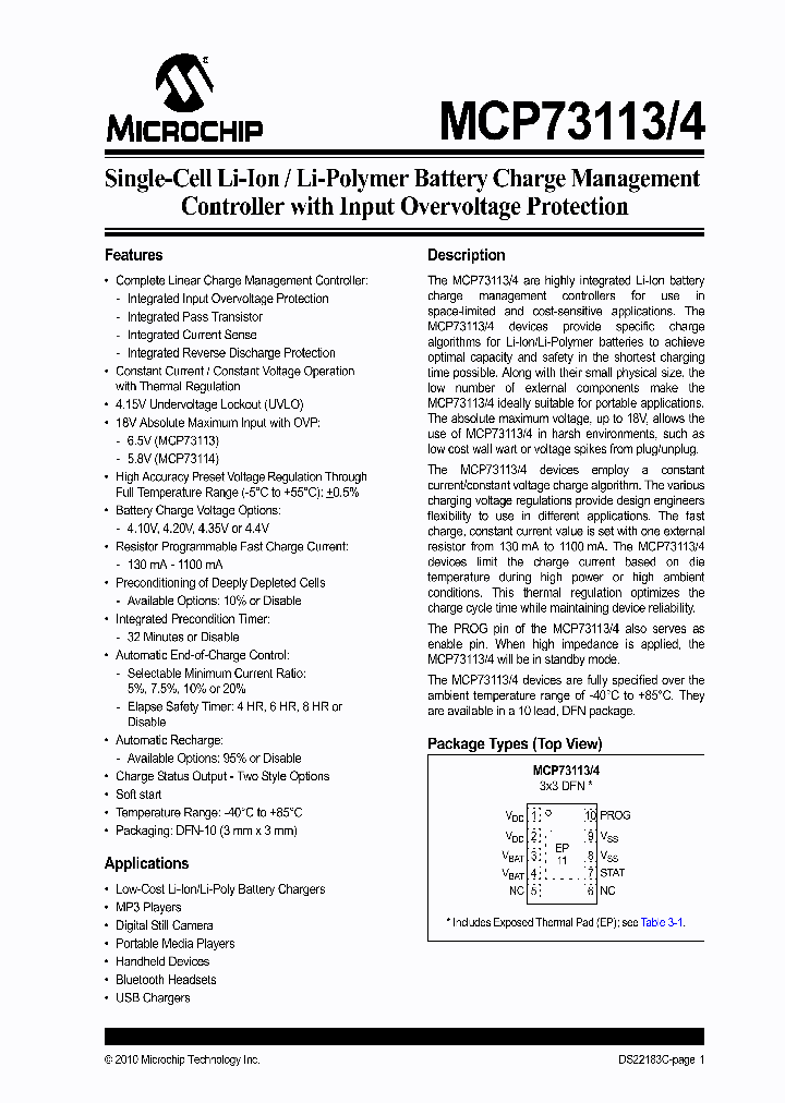MCP73113T-06SI-MF_4636849.PDF Datasheet