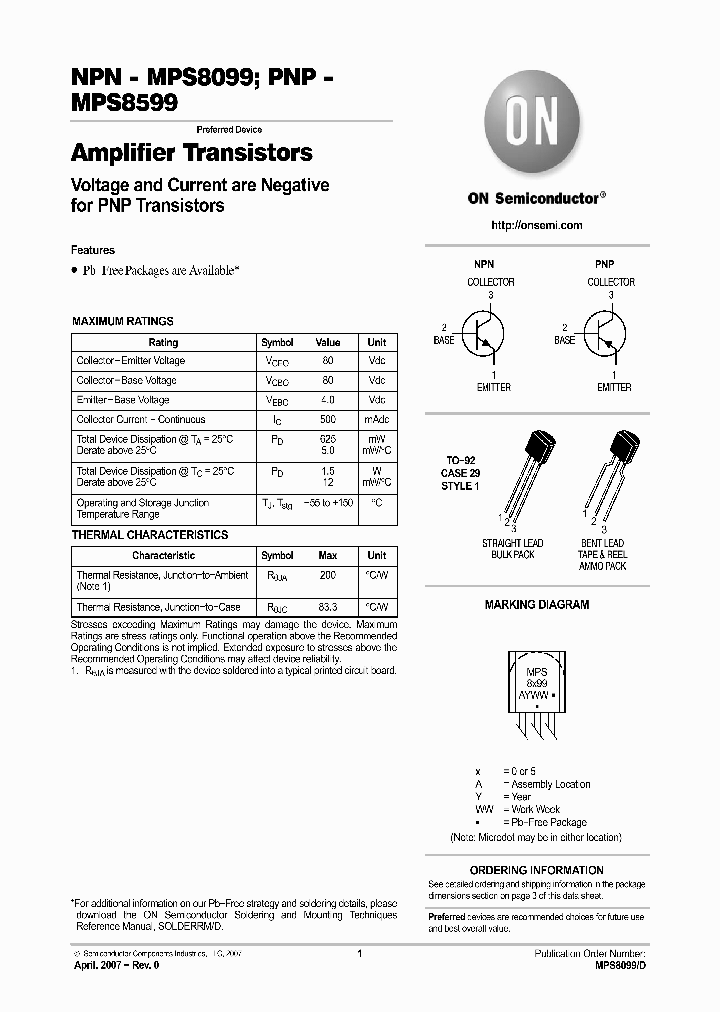 MPS8099_4199070.PDF Datasheet