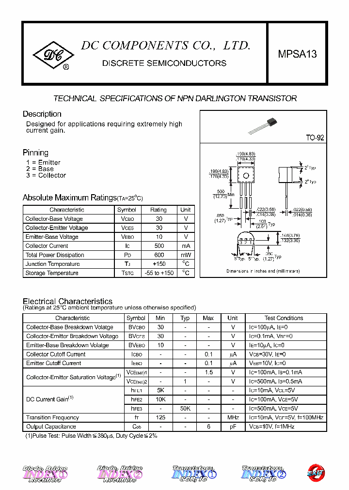 MPSA13_4536999.PDF Datasheet