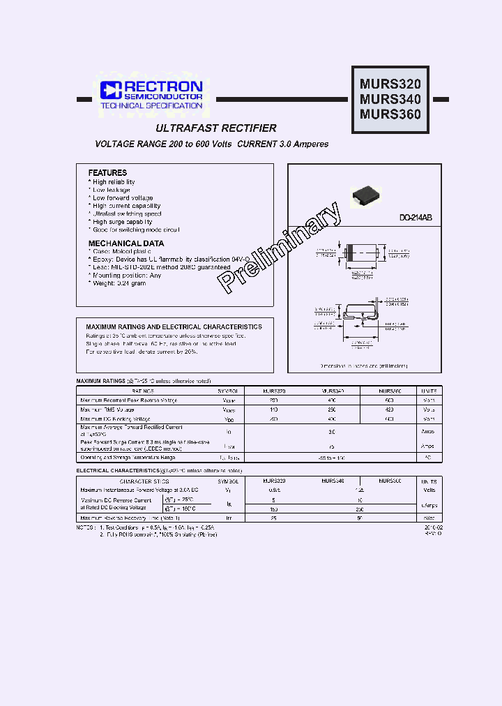 MURS320_4638647.PDF Datasheet