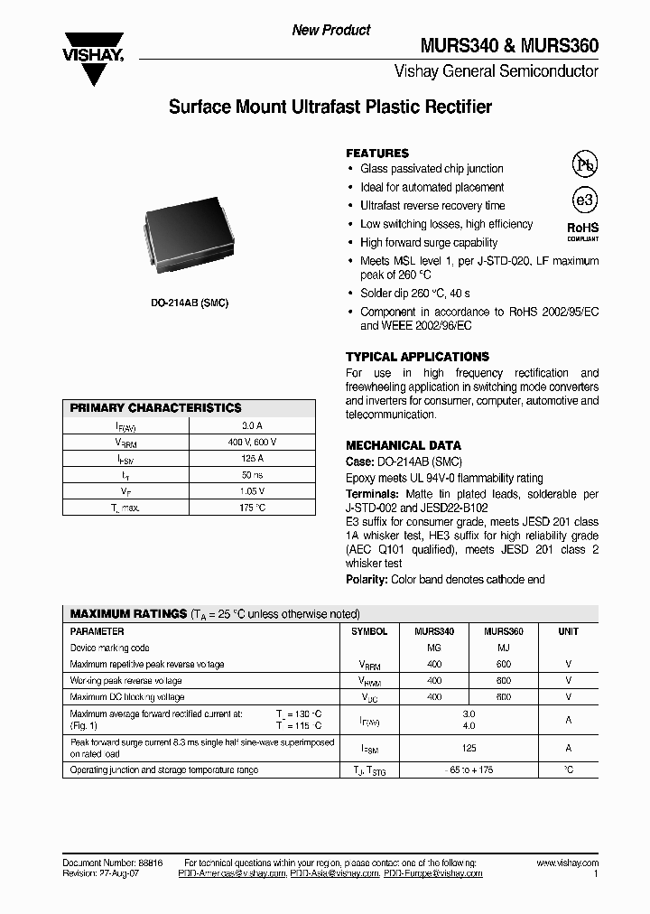 MURS340_4258091.PDF Datasheet