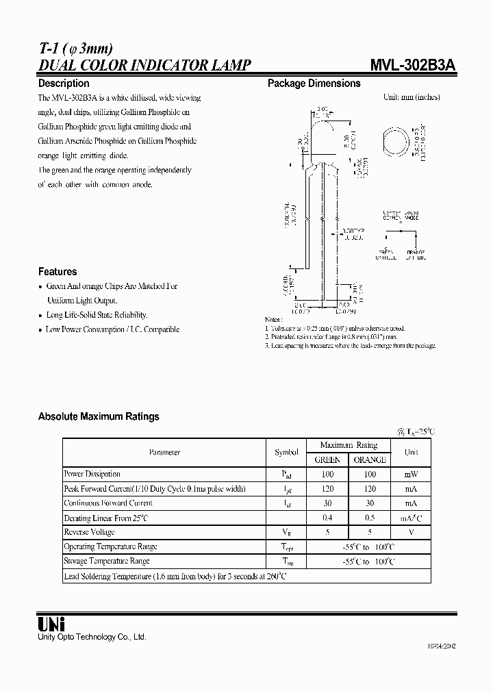 MVL-302B3A_4779054.PDF Datasheet