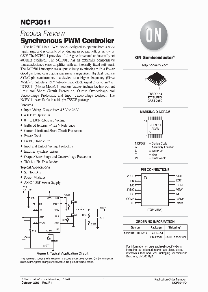 NCP3011_4780939.PDF Datasheet