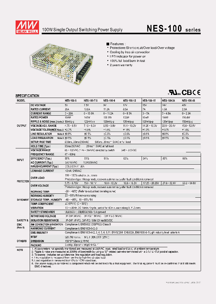NES-100_4309947.PDF Datasheet