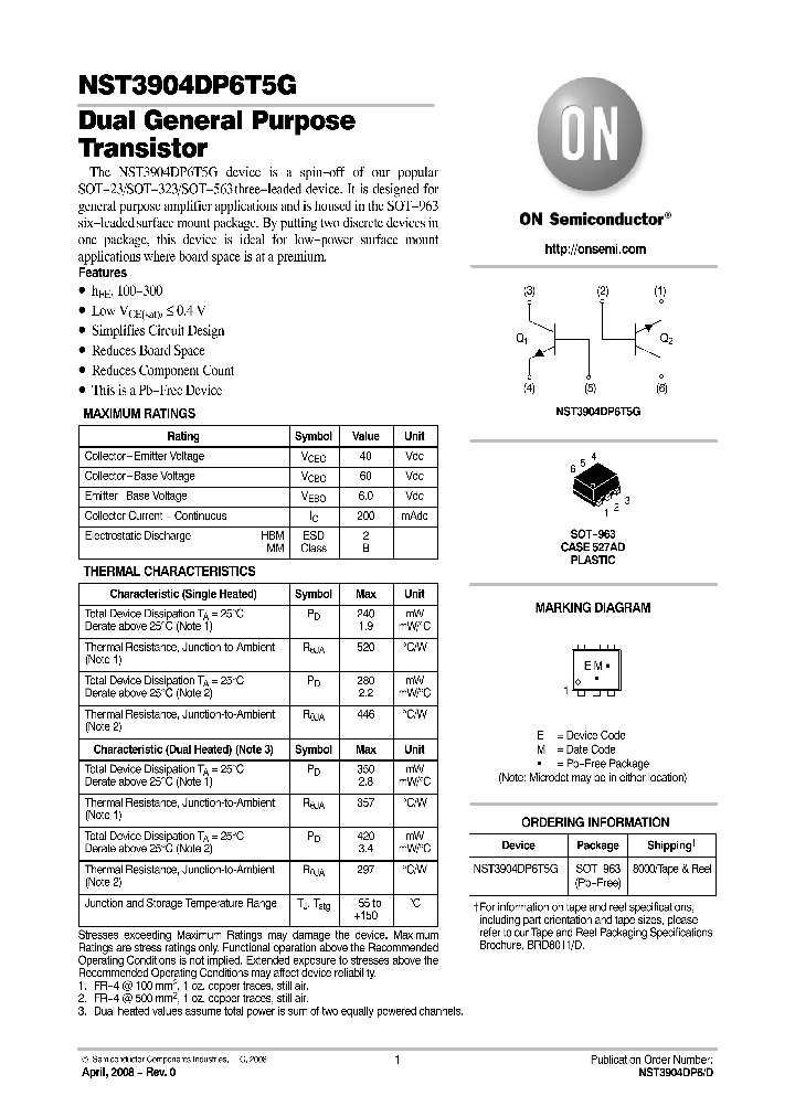 NST3904DP6T5G_4536656.PDF Datasheet