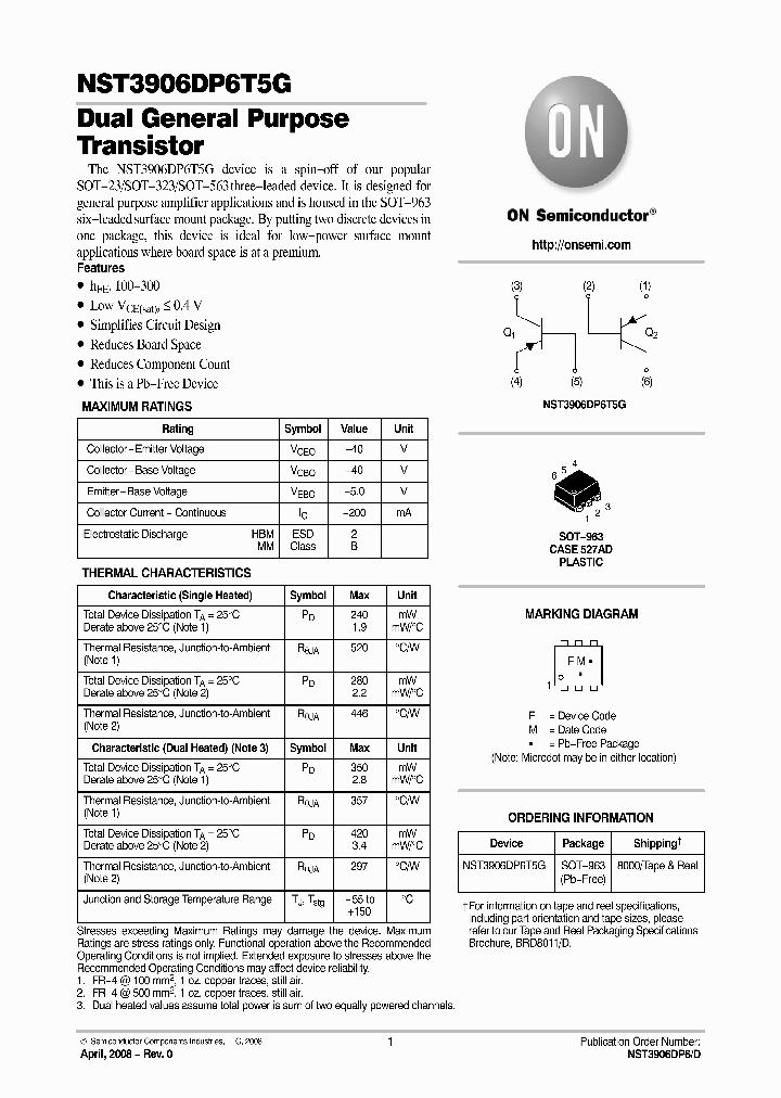 NST3906DP6T5G_4536658.PDF Datasheet