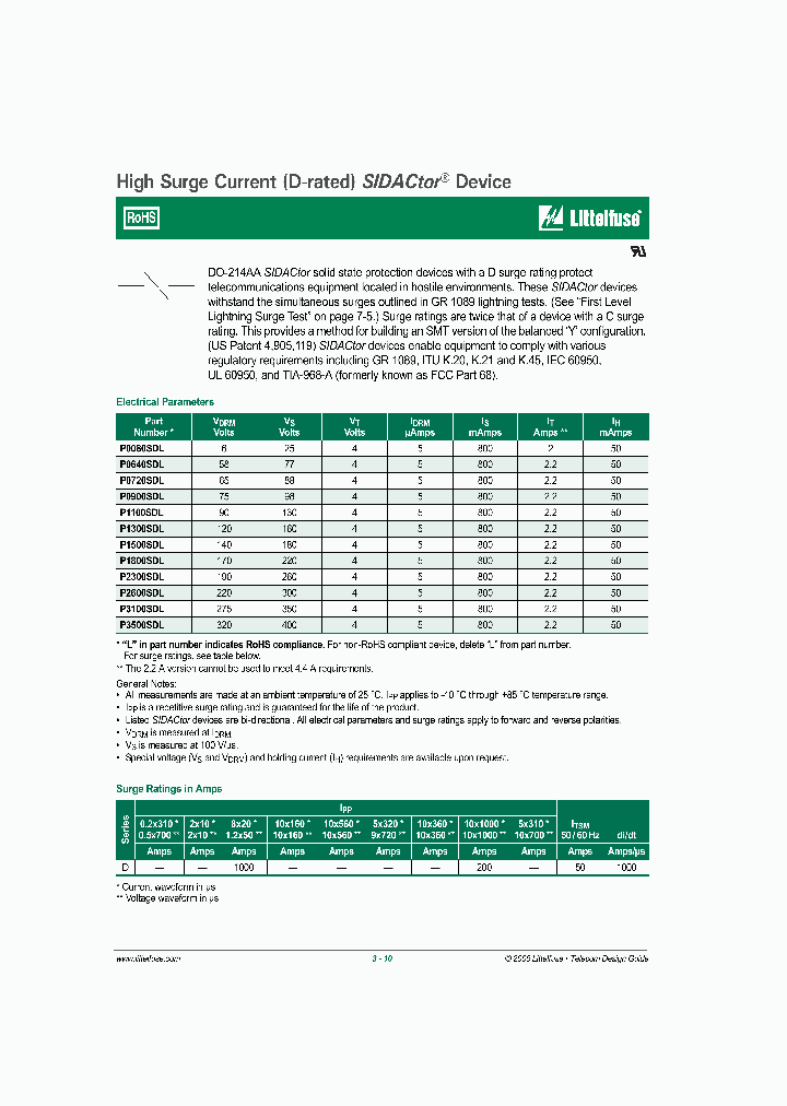 P1800SDL_4271044.PDF Datasheet