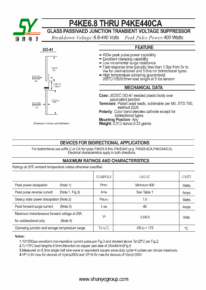 P4KE68A_4689922.PDF Datasheet