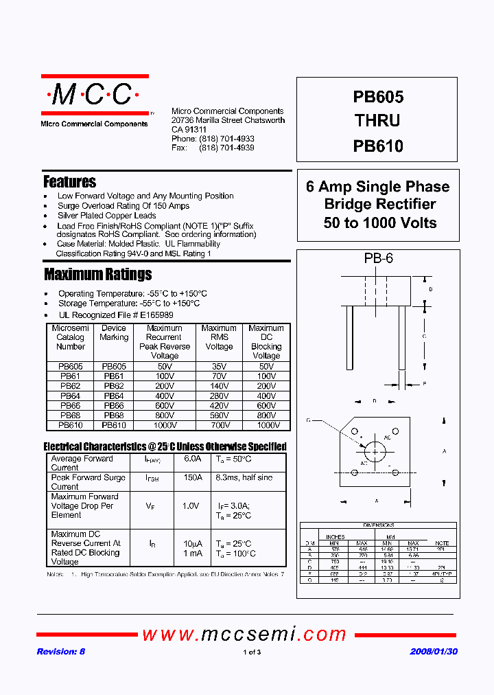 PB610-BP_4818818.PDF Datasheet