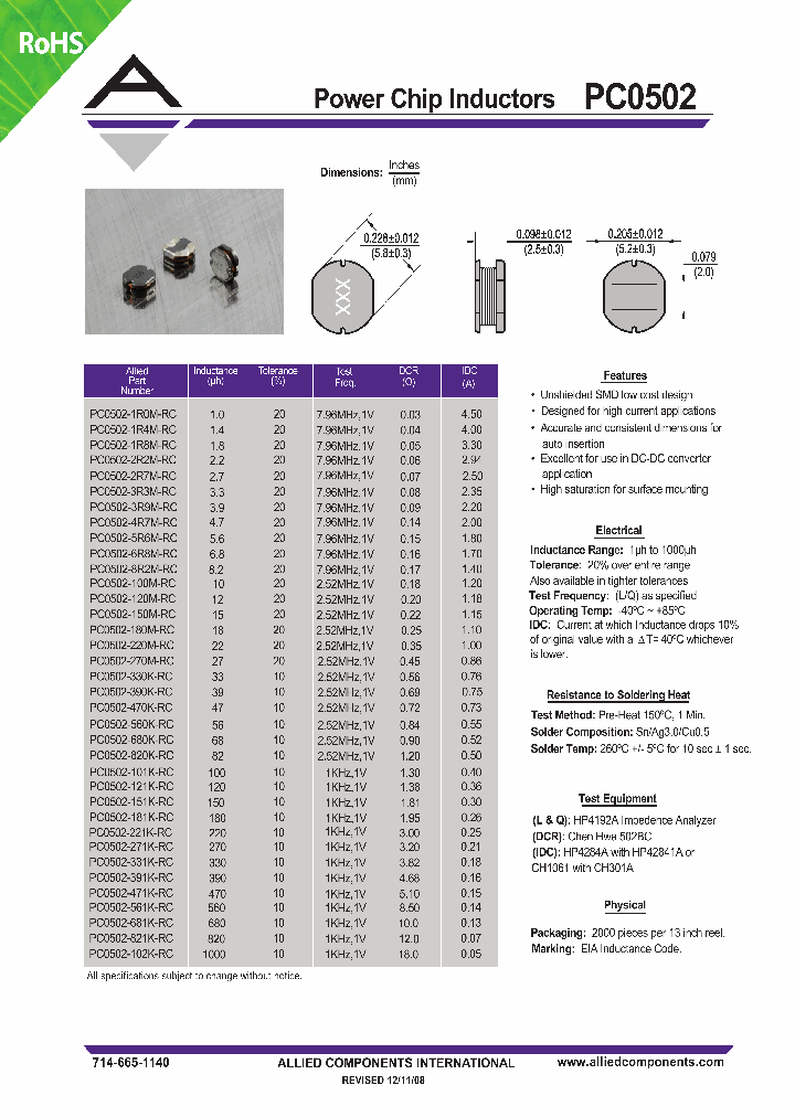 PC0502-330K-RC_4546920.PDF Datasheet