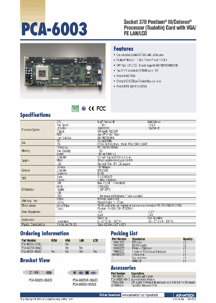 PCA-6003V-00A2E_4560536.PDF Datasheet