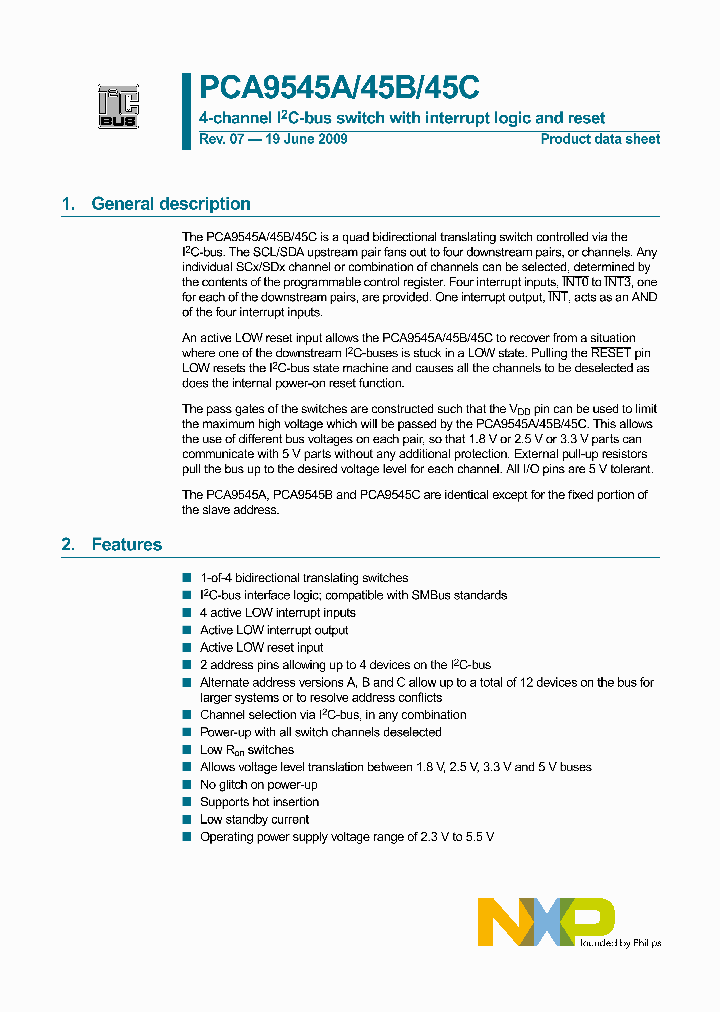 PCA9545A_4739361.PDF Datasheet