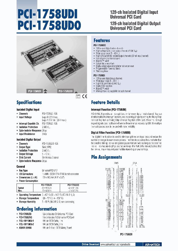 PCI-1758UDO_4553702.PDF Datasheet