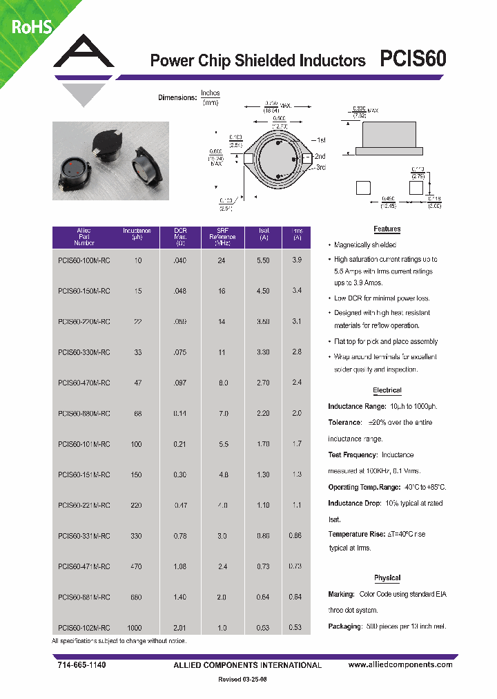 PCIS60-100M-RC_4483860.PDF Datasheet