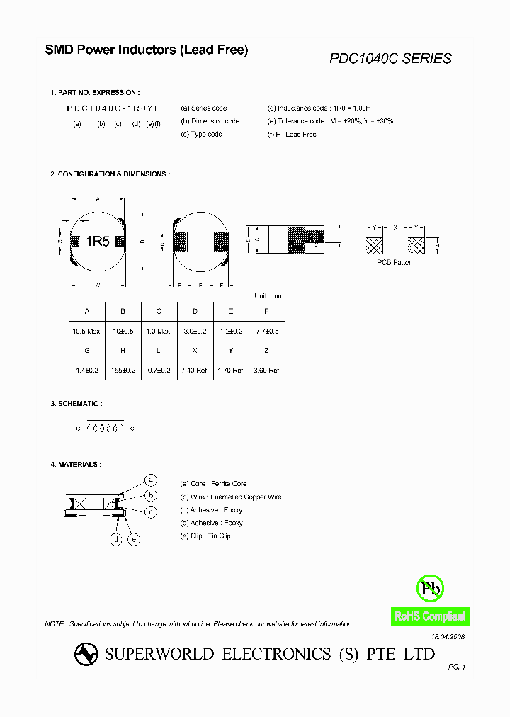 PDC1040C-4R7YF_4526156.PDF Datasheet