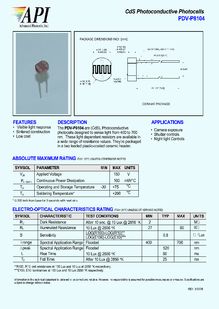 PDV-P8104_4532560.PDF Datasheet